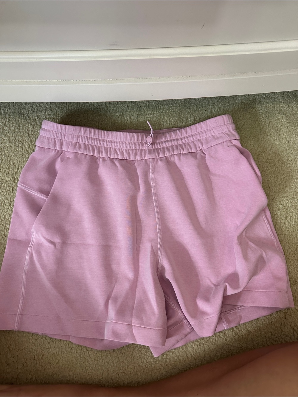 lululemon athletica Lilac Drawstring Athletic Shorts
